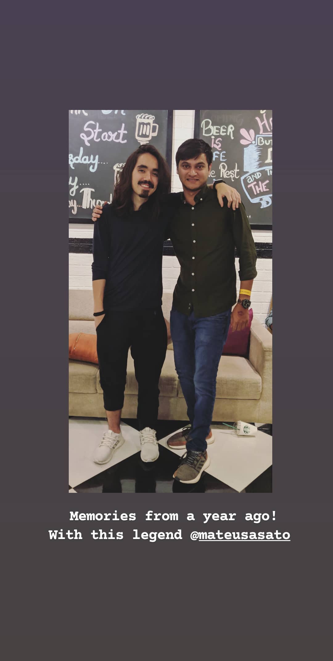 Moment with Legend
